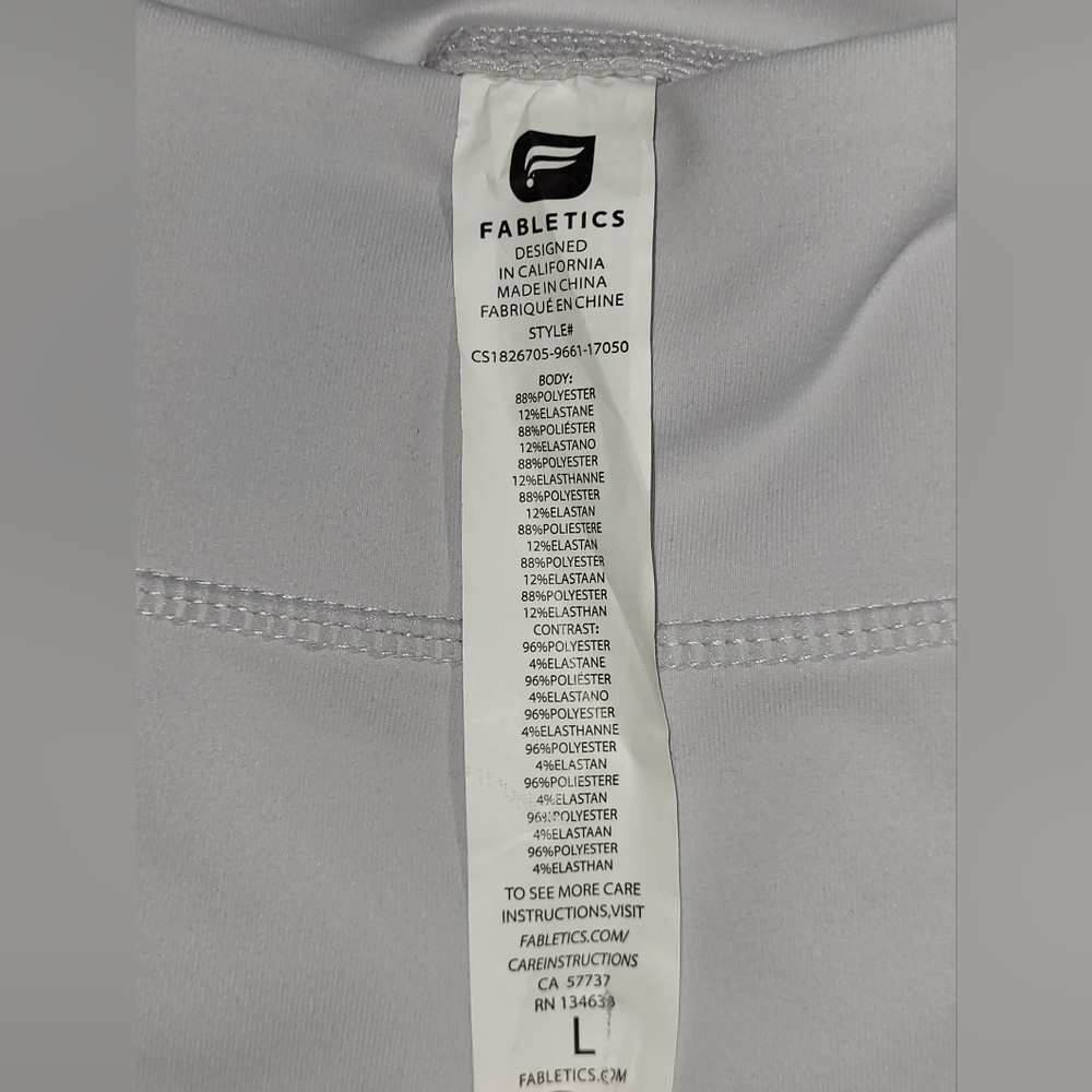 Fabletics Salar Mesh Powerhold Compression Capri … - image 7